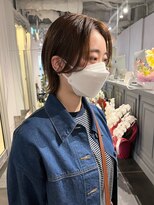 カフ(CAF)&nbsp;CAF松本【センターパート×ブリーチなし透明感ベージュ】