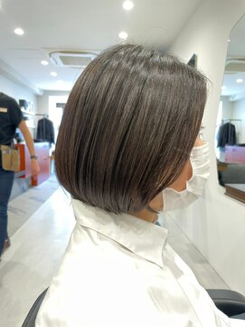 アフロディーテギンザ 日本橋人形町店(APHRODITE GINZA) 髪質改善/切りっぱなしボブ/美髪/30代40代/［人形町］