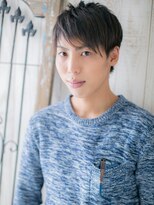 メンズヘア ビーセカンド 草加店(MENS HAIR B-2)&nbsp;爽やかヘーゼルベージュ束感ショートレイヤーQ