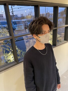 リベラル(liberal) 束感　センターパート