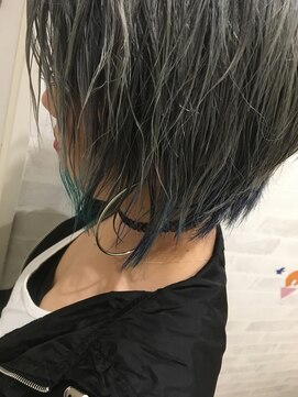 ツヅル(tsuzuru.) 乾かす前からすでにいい感じのやつ。