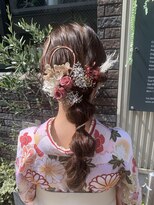 アルジャーノン グリーン(ALGERNON GREEN)&nbsp;卒業式/成人式/あみおろし/ヘアセット/ヘアアレンジ