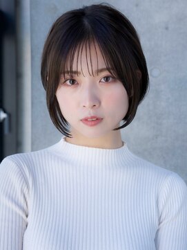 エインアンリー 表参道(AIN.ANLY.) 前髪あり大人小顔ショートボブ 30代40代50代【AIN.表参道】川原