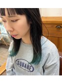 ブルーグリーングラデーション