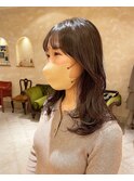 ミディアム/フェイスレイヤー/レイヤーカット/20代/30代/40代