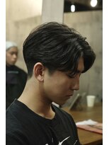 メゾンフォーメン(Maison for men)&nbsp;ニュアンスパーマセンターパート