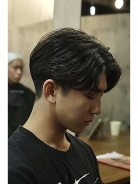 メゾンフォーメン(Maison for men) ニュアンスパーマセンターパート