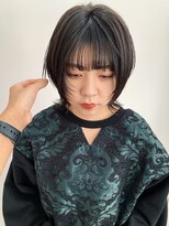 サクラ オモテサンドウ(SAKURA)&nbsp;ショートウルフ　ウルフカット　顔周りレイヤー