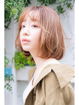 ロイド(Lloyd) 【Lloyd 大宮】ワンカールボブ×シアベージュ