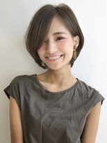 サンド 名古屋(sand)&nbsp;ボブ/レイヤーカット/髪質改善/ウェットヘア/オリーブベージュ