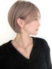 カット＋ブリーチ＋カラー　16300円＃大山