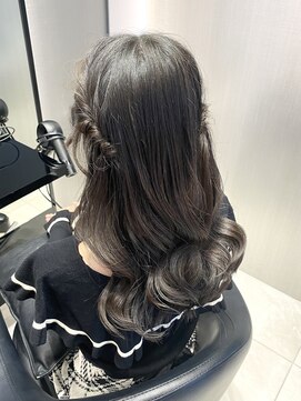 ハルキミナト ジャパン ヨコハマ(HARUKI MINATO japan YOKOHAMA) ハーフツインアレンジ/推し活前やお呼ばれヘアは任せて下さい！