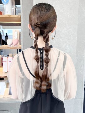 ロンド ボーイ 表参道(Lond BOY) メルティカラー×髪質改善ヘアセット/ヘアアレンジ[表参道]