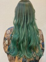 アグラントープ(a Gland taupe)&nbsp;ダブルカラーグリーン