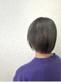 前髪/アンブレラカラー/こなれミディ/イメチェン/ウェーブパーマ