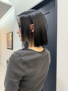 ブロンド(Blonde) イメチェン　フェイクブラック