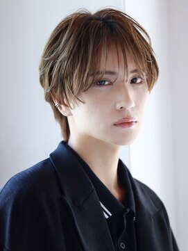 オーシャントーキョー サニー 原宿(OCEAN TOKYO Sunny) シースルーマッシュ韓国ヘアフェザーパーマセンターパート