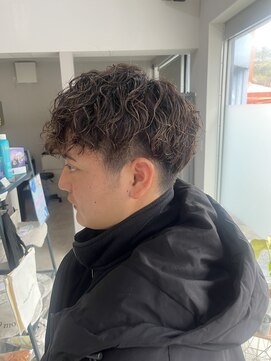 ムーンヘアホーム(MOON hair home) 外国人風シャドウパーマ