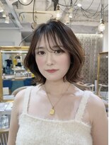 ロンドアベニール 北千住(Lond avenir)&nbsp;ミニウルフレイヤーカット顔周り前髪韓国ショートボブ/北千住