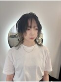 ウルフカット×デザインカラー【梅田/茶屋町/ウルフ】
