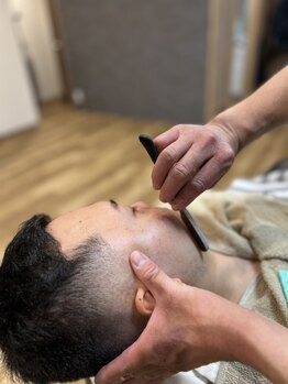 リンク(Link)の写真/<理容室>シェービングはおまかせ◎身だしなみを整えて肌のハリ・ツヤをキープ。清潔感溢れるデキる男を演出