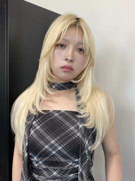 ロンドアンメゾン 原宿(Lond un Maison.) 韓国レイヤー/ストレートヘア/顔周りカット/レイヤーカット