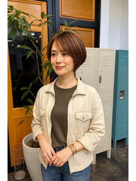 コポル(Copol) まわりと差がつく大人ショート×マロンベージュ