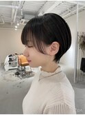 別府ショートボブ顔まわりレイヤーカット髪質改善カラー30代