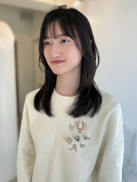 顔周りレイヤー&ミディアム