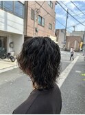 MEN’S HAIR/サーフカール/刈り上げセンターパート/船橋