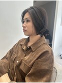 福井　大和田　ショートヘア　丸みショート　ショートボブ　20代