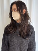 ヘアメイク ミチ 富田店(HAIRMAKE MICHI)&nbsp;【MICHI 富田店　古作蓮】アッシュカラー 顔周りカット 韓国ヘア