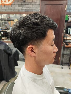 スリーセント 栄(3/cent) テーパーフェード