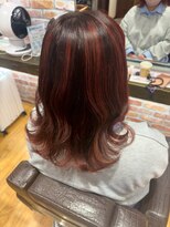 ヴァンカウンシル 清須店(VANCOUNCIL)&nbsp;立体的に見えるシークレットハイライト ゆる巻きロング#2