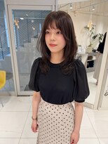 ステラ ヘア デザイン サロン(STELLA hair design salon)&nbsp;レイヤー　ベージュブラウン　【杉若】