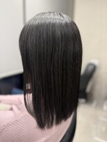 ルスリー 横浜店(Lsurii)&nbsp;横浜駅/髪質改善縮毛矯正/黒髪/小顔