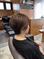 イロ ジェイアール JR奈良店(IRO)&nbsp;ベリーショート/丸みレイヤーボブ/丸く収まる骨格矯正カット