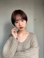 エクラート イーリス 高田馬場店(ECLART IriS)&nbsp;丸みを楽しむコンパクトブラウンショート