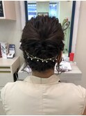 アゴ下ショートボブでアップスタイル☆