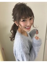 【Euphoria】ポニテりぼんアレンジ♪担当 長谷川 壮