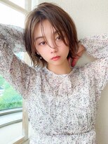 アフロート エル 錦糸町(AFLOAT L) LallYou 錦糸町 韓国レイヤーカットミルクティーブラウン