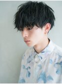 【aRietta銀座秋山すみれ】ソフトツーブロックくせ毛風マッシュ