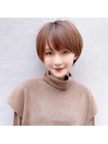 ラナ 渋谷(Lana)&nbsp;【Chill】大人かわいい季節のピンクベージュクールショートボブ