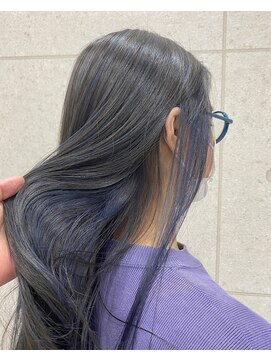 マアムジーコネクション(ma'am zee Connection.) 【ma'amZee conn五十嵐】ネイビーカラーのハイライト！