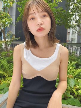 ネオリーブエム(Neolive em;) 切りっぱなしボブ　　ボブルフ