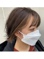 タヒエ(tahie) #ボブ #インナーカラー