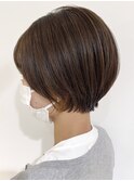 コンパクトショートボブ