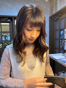 カフェアンドヘアサロン リバーブ(cafe&hair salon re:verb) くびれカット☆
