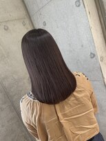 リビンバイアフロート(Livin by afloat)&nbsp;大人可愛いストレート　チョコレートブラウン　おおたかの森