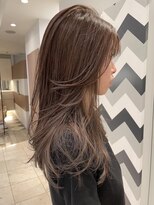 アロン(Allons Ginza)&nbsp;★くびレイヤーエモージュふんわりカール20代30代40代◎美髪